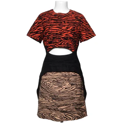 Robe (Orange, Noir, Beige, Multicolore) de Proenza Schouler Élasthane, Nylon, Soie, Viscose