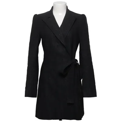 Trenchcoat (Sort, Guld) fra Dolce & Gabbana Acetat, Bomuld, Polyamid, Polyester