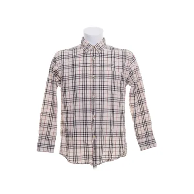 Overhemd (Beige, Meerkleurig) van Burberry Katoen