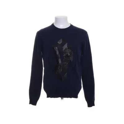 Tröja (Blå, Svart) från Versace Jeans Bomull, Polyester, Polyuretan