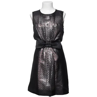 Dress (Gray, Multicolored) from Prada Polyester, Silk