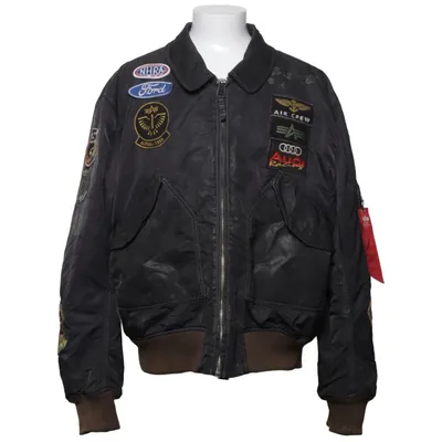 Bomberjacka (Svart, Flerfärgad) från Alpha Industries Polyamid