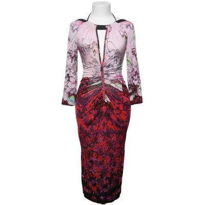 Jurk (Roze, Meerkleurig) van Just Cavalli Elastaan, Viscose