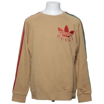 Sweatshirt (Beige, Multicolore) de Adidas x Gucci Coton, Élasthane, Polyamide, Polyester