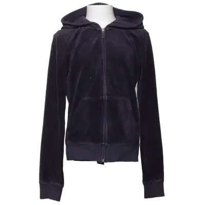 Hoodie (Blue) from Juicy Couture Cotton, Elastane, Polyester