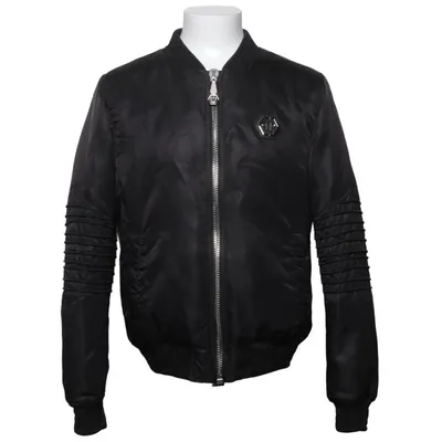 Bomberjacke (Schwarz) von Philipp Plein Polyamid, Polyester