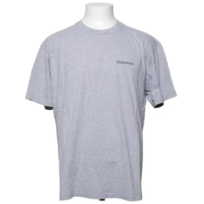 T-shirt (Grå) från Supreme Bomull, Polyester