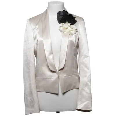 Blazer (Beige) van Lanvin Acetaat, Polyamide, Polyester, Zijde, Viscose