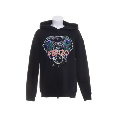 Hoodie (Black) from Kenzo Kids Cotton, Polyester