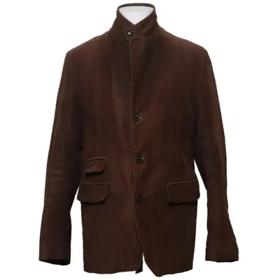 Blazer (Brown) from Moncler Cotton, Polyamide