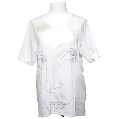 T-shirt (Wit, Meerkleurig) van Jil Sander Katoen