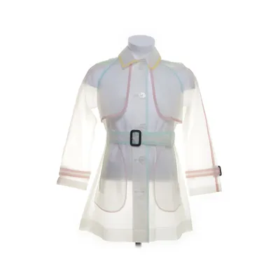 Regenjas (Wit, Meerkleurig) van Burberry Children Polyurethaan