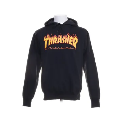 Huvtröja (Svart) från Thrasher Bomull, Polyester
