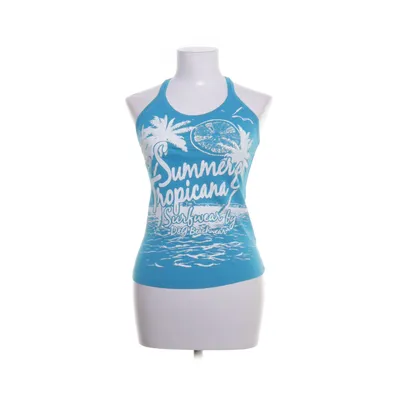 Linne (Blå, Vit) från Dolce & Gabbana Beachwear Bomull, Elastan