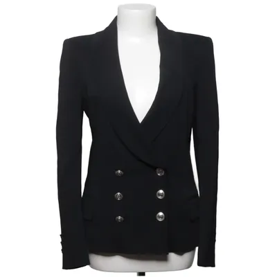 Blazer (Noir) de Pierre Balmain Acétate, Élasthane, Viscose