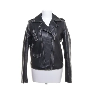 Bikerjacka (Svart) från Guess Polyester, Polyuretan, Viskos