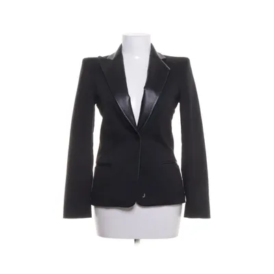 Blazer (Noir) de Moschino Jeans Acétate, Coton, Élasthane, Viscose
