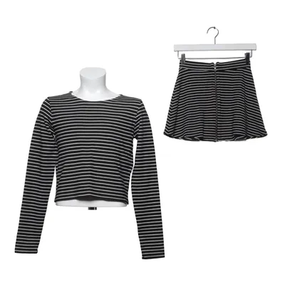 Set (Black, White) from Mono Elastane, Polyamide, Viscose