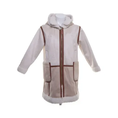 Shearling jacket (Beige, Brown) from Chloé Polyester, Viscose
