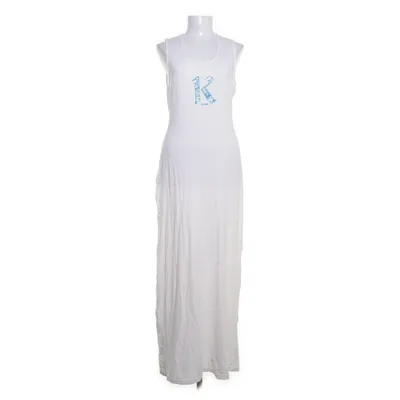 Robe longue (Blanc) de Kenzo Jeans Élasthane, Viscose