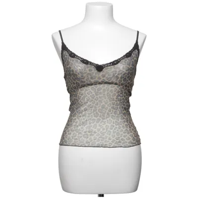 Pajama top (Brown, Black) from Victoria's Secret Elastane, Polyamide