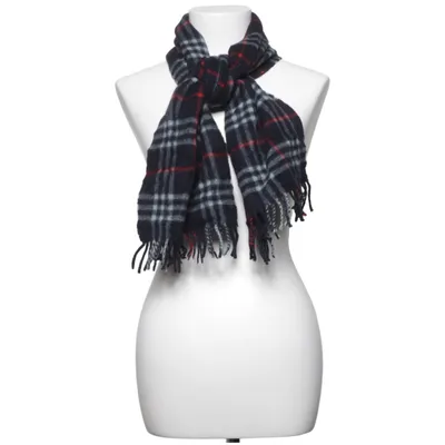 Halsduk (Blå, Röd, Grå) från Burberry Kashmir
