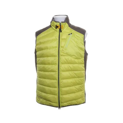 Down vest (Green) from Parajumpers Nylon, Polyester, Elastane, Down