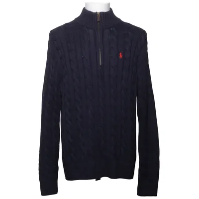 Strickpullover (Blau) von Polo Ralph Lauren Baumwolle