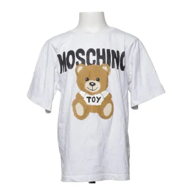 T-shirt (White) from Moschino Teen Cotton, Elastane