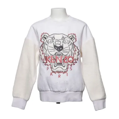 Sweatshirt (Weiß) von Kenzo Kids Baumwolle, Elasthan, Polyester