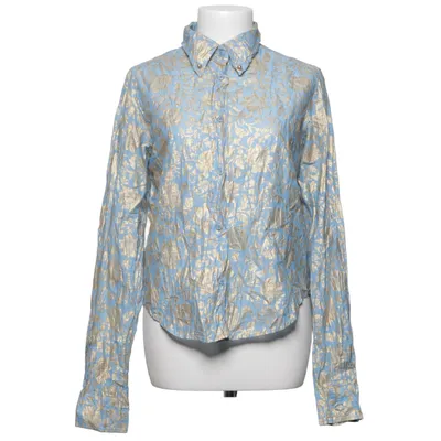 Shirt (Blue, Gold) from Just Cavalli Cotton