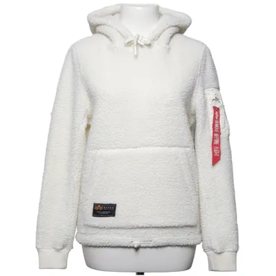 Hoodie (White) from Alpha Industries Polyester
