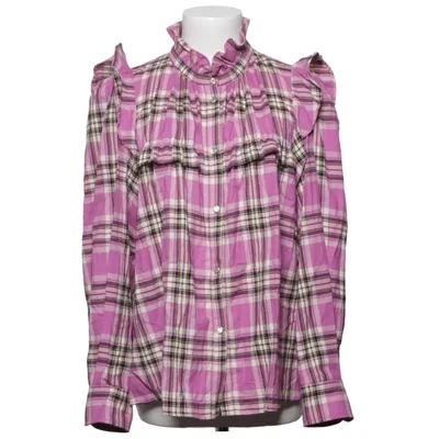Bluse (Lila, Weiß, Schwarz) von Isabel Marant Étoile Bio-Baumwolle