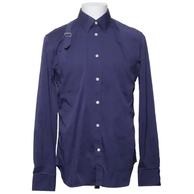 Chemise (Violet) de Alexander McQueen Coton, Élasthane, Polyamide