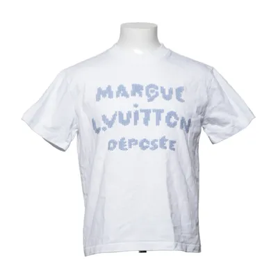 T-shirt (White, Blue) from Louis Vuitton Cotton