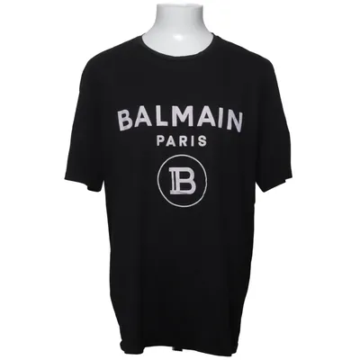 T-shirt (Zwart) van Balmain Katoen