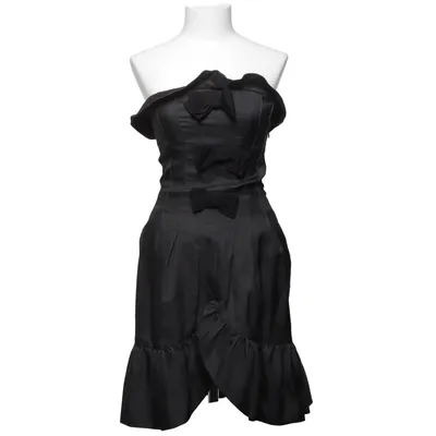 Cocktailjurk (Zwart) van Giambattista Valli Zijde