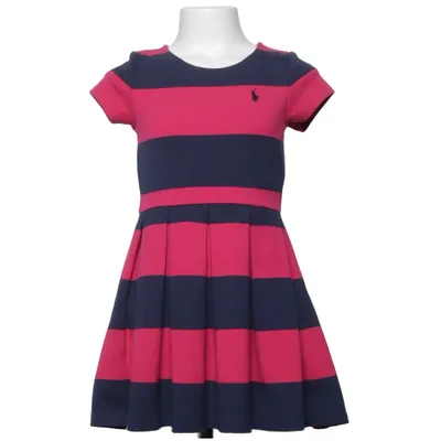 Robe (Bleu, Rose) de Polo Ralph Lauren Élasthane, Polyester, Viscose