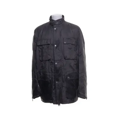 Safarijacka (Grå) från Belstaff Nylon, Skinn