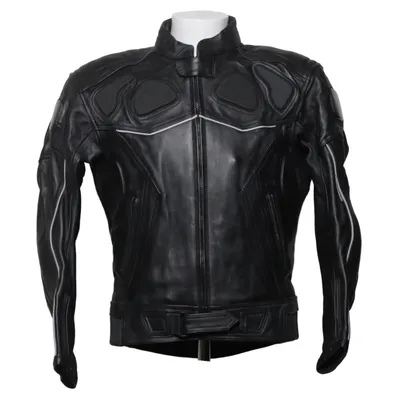 Motorcycle jacket (Black) from 3M Leather