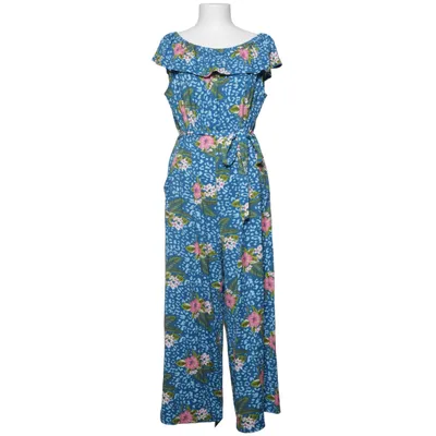 Jumpsuit (Blauw, Meerkleurig) van Blutsgeschwister Elastaan, Viscose