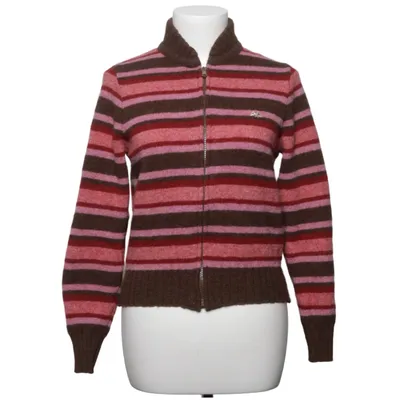 Cardigan (Brun, Pink, Rød) fra Thomas Burberry Uld