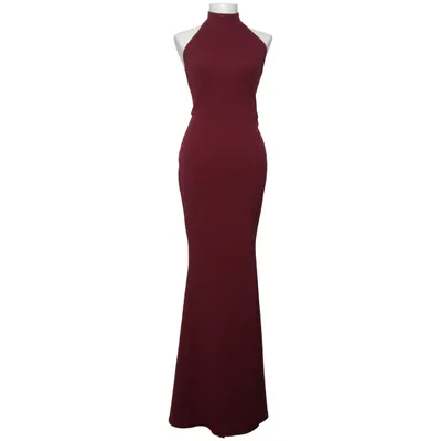 Halterneck dress (Red) from Club L Elastane, Polyester
