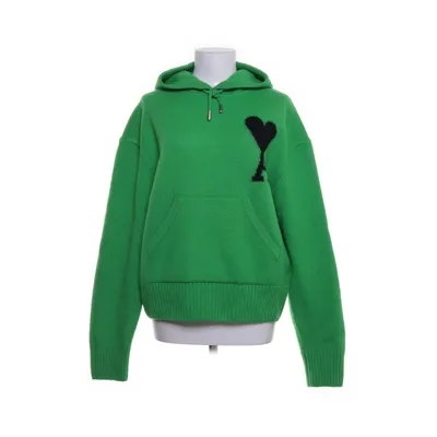 Capuchon sweater (Groen) van AMI Wol
