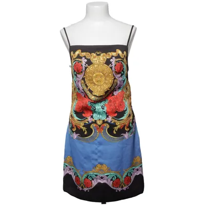 Kleid (Schwarz, Mehrfarbig) von Versace Jeans Couture Polyester
