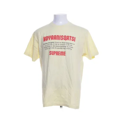 T-shirt (Gul) fra Supreme Bomuld