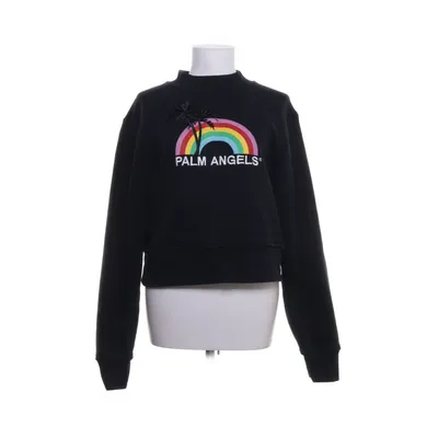 Collegetröja (Svart, Flerfärgad) från Palm Angels Bomull, Elastan