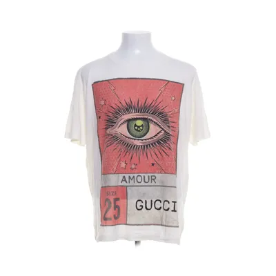 T-shirt (Hvid) fra Gucci Bomuld