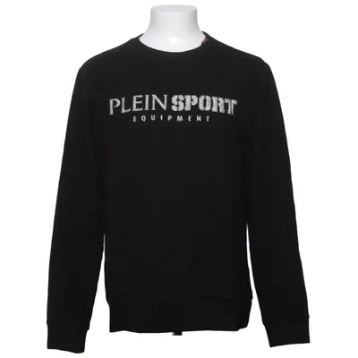 Sweatshirt (Zwart) van Plein Sport Katoen, Elastaan