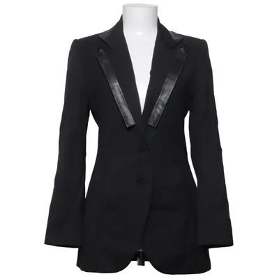 Blazer (Noir) de Givenchy Soie, Laine